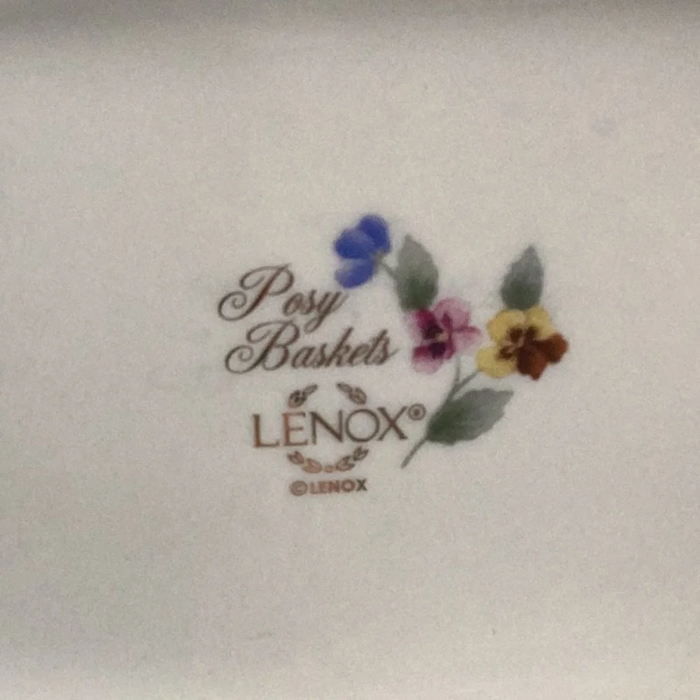 Lenox Posy Basket - Picture 5 of 9